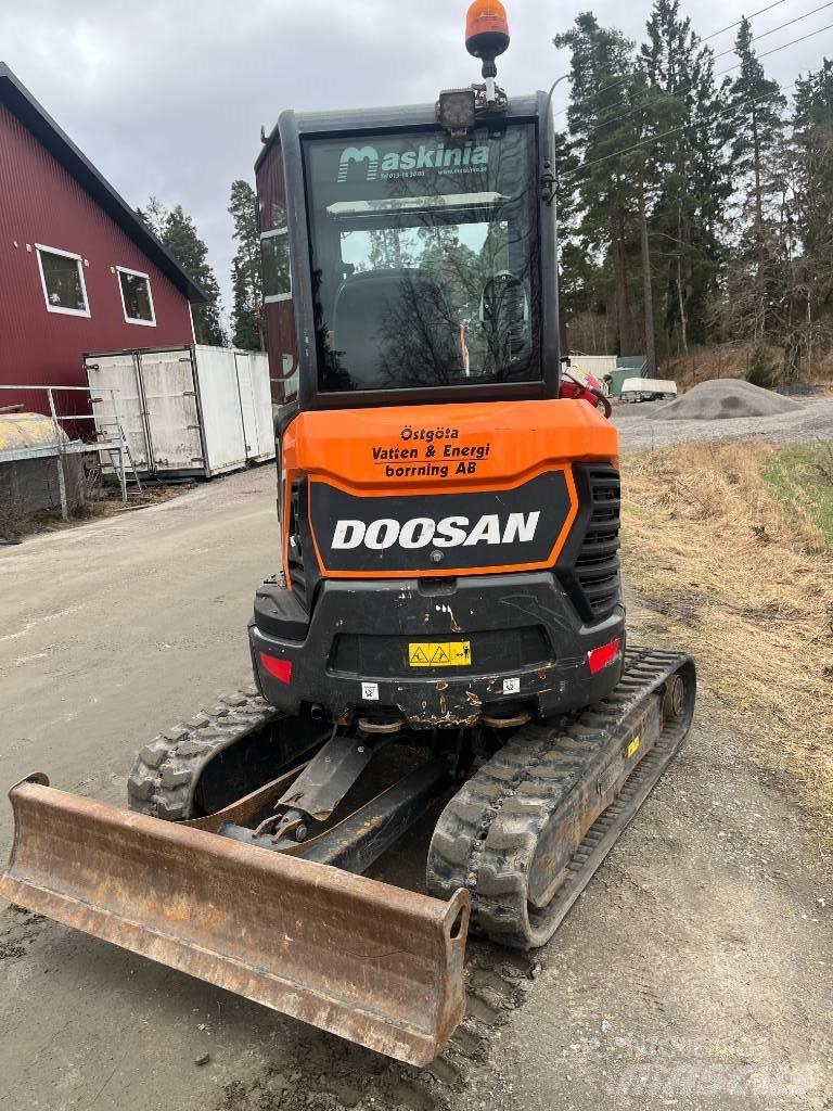 Doosan DX27 小型挖土機/掘鑿機<7t(小型挖掘機)