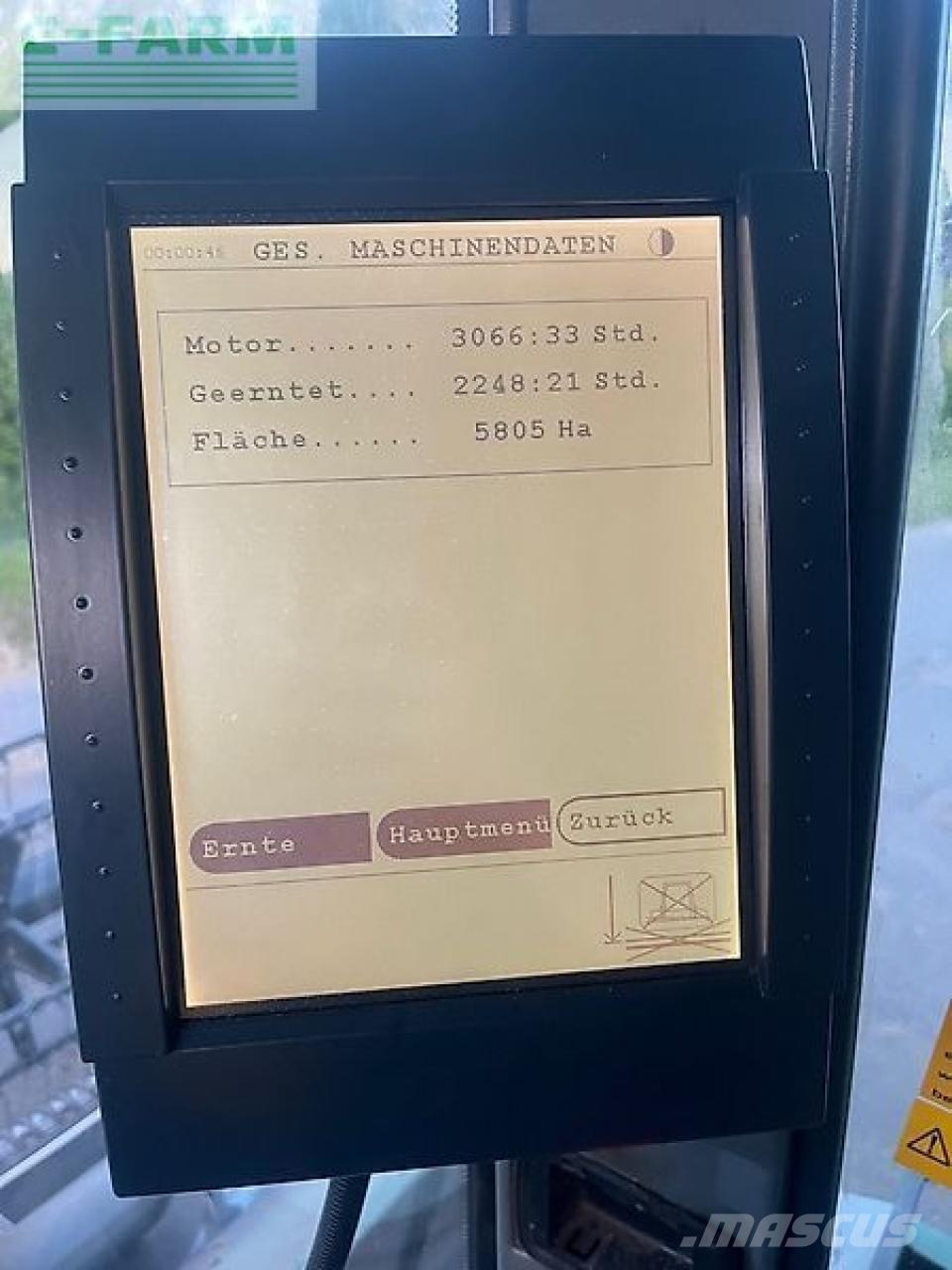 Fendt 8400 p al 聯合收穫機