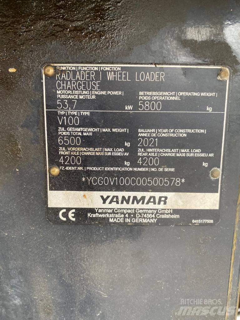 Yanmar V100 輪胎式裝載機
