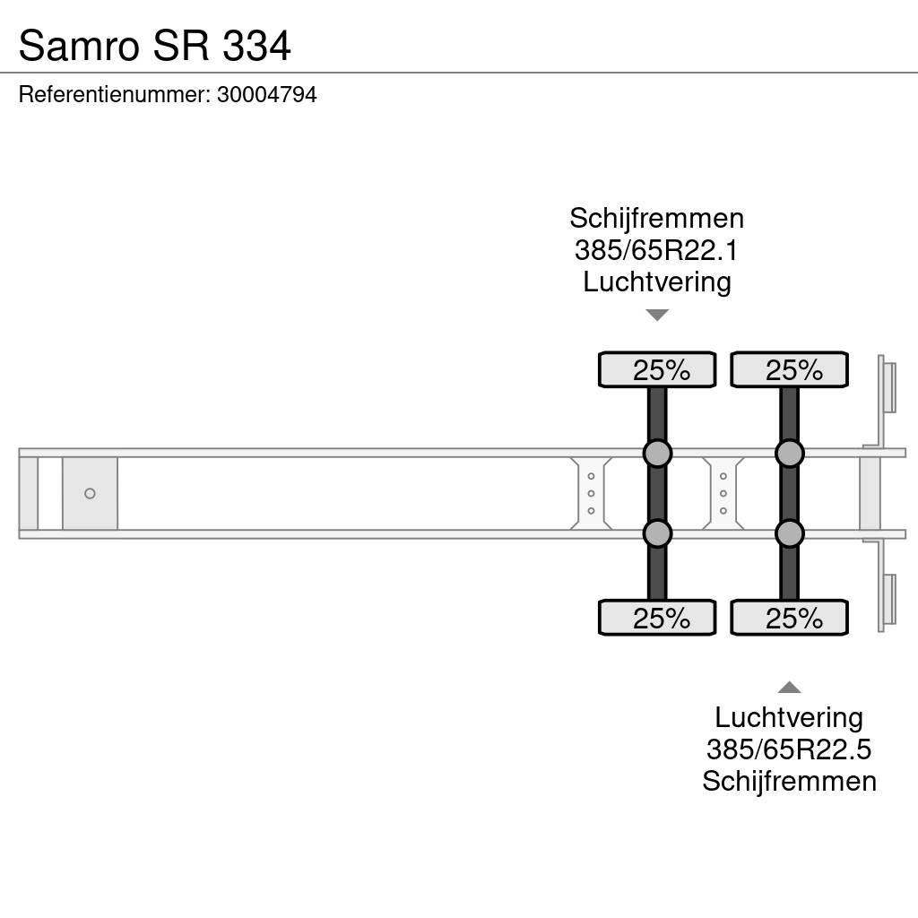 Samro SR 334 箱體半拖車