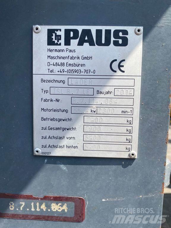 Paus TSL8.7 輪胎式裝載機