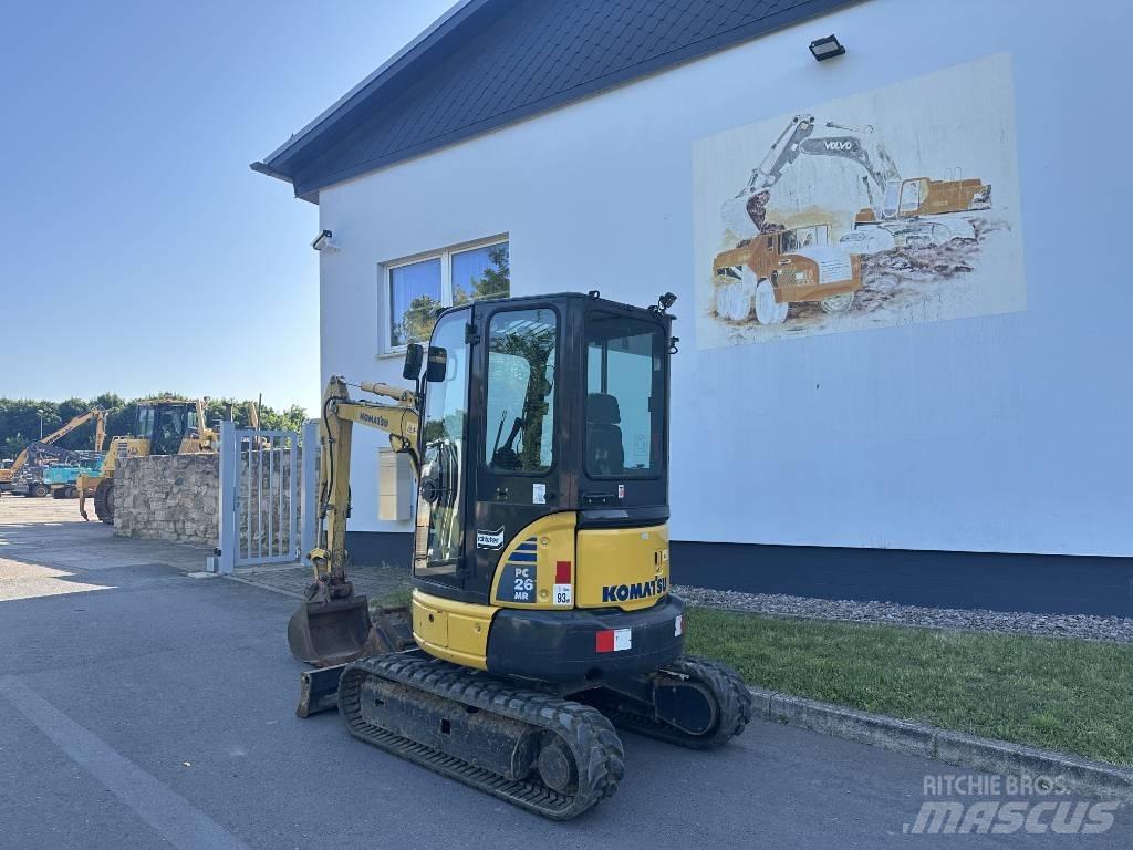 Komatsu PC 26 MR-3 小型挖土機/掘鑿機<7t(小型挖掘機)
