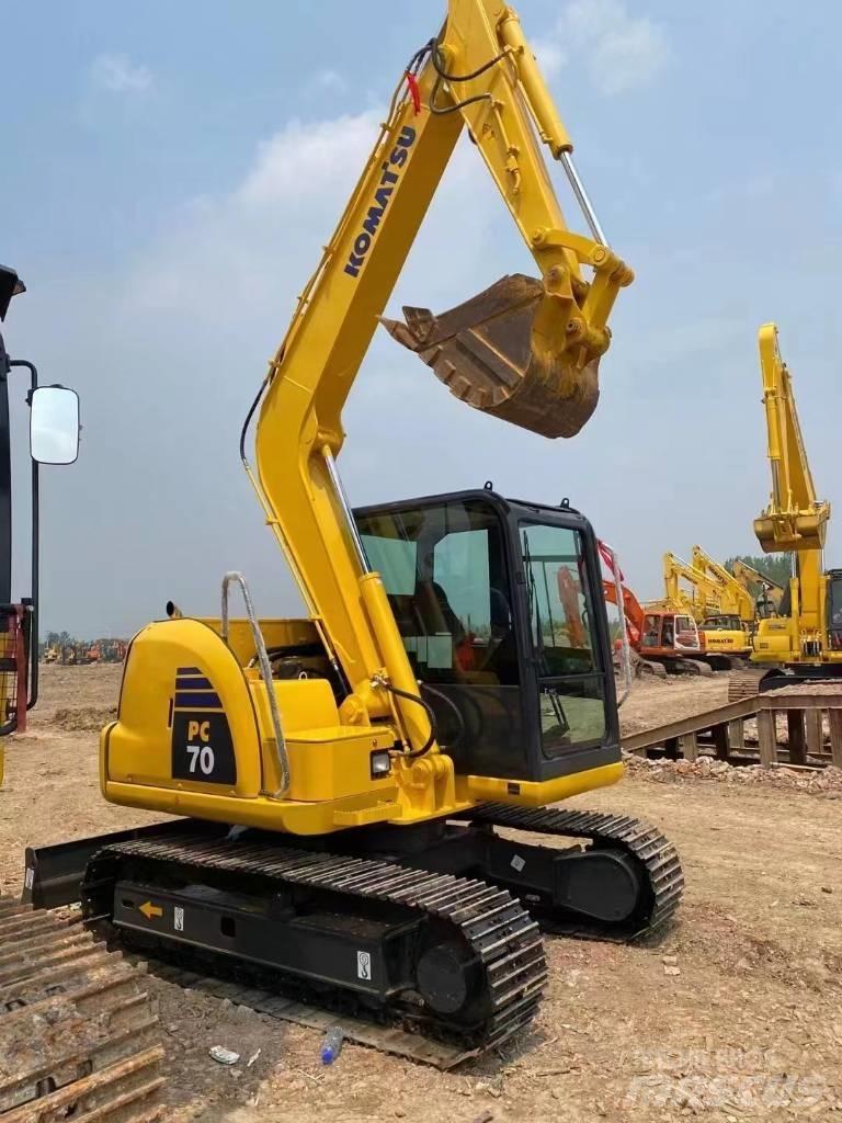 Komatsu PC 70 中型挖土機/掘鑿機/挖掘機 7t-12t