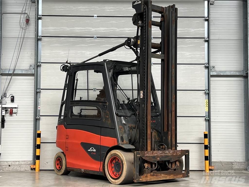 Linde E 40/600 HL 電動堆高機