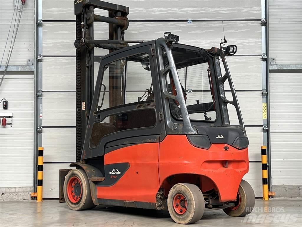 Linde E 40/600 HL 電動堆高機