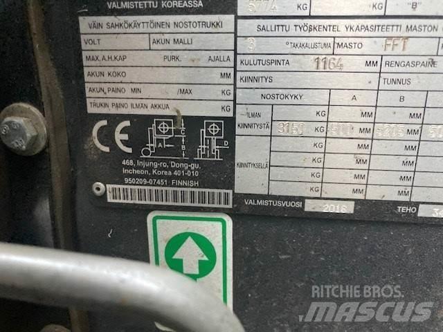 Doosan D35C-7 柴油卡車