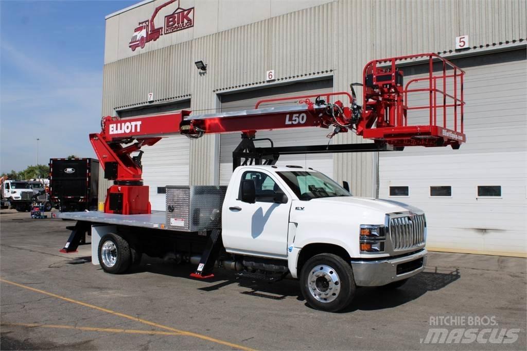 Elliott L50 起重機卡車