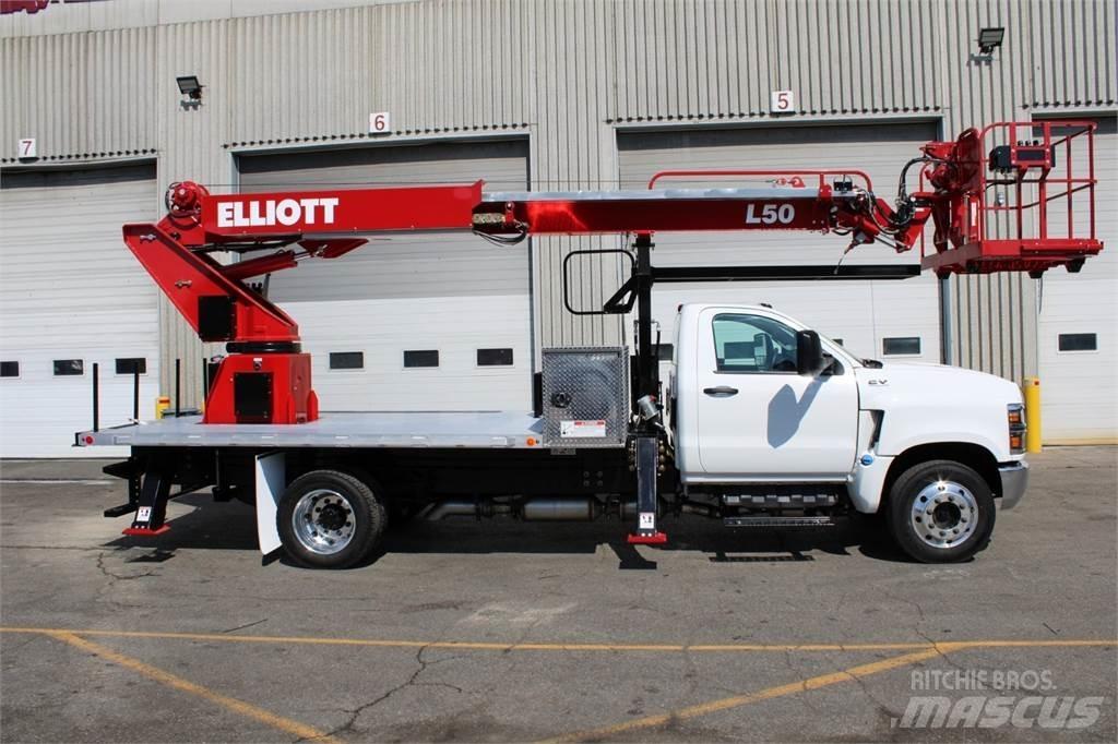 Elliott L50 起重機卡車