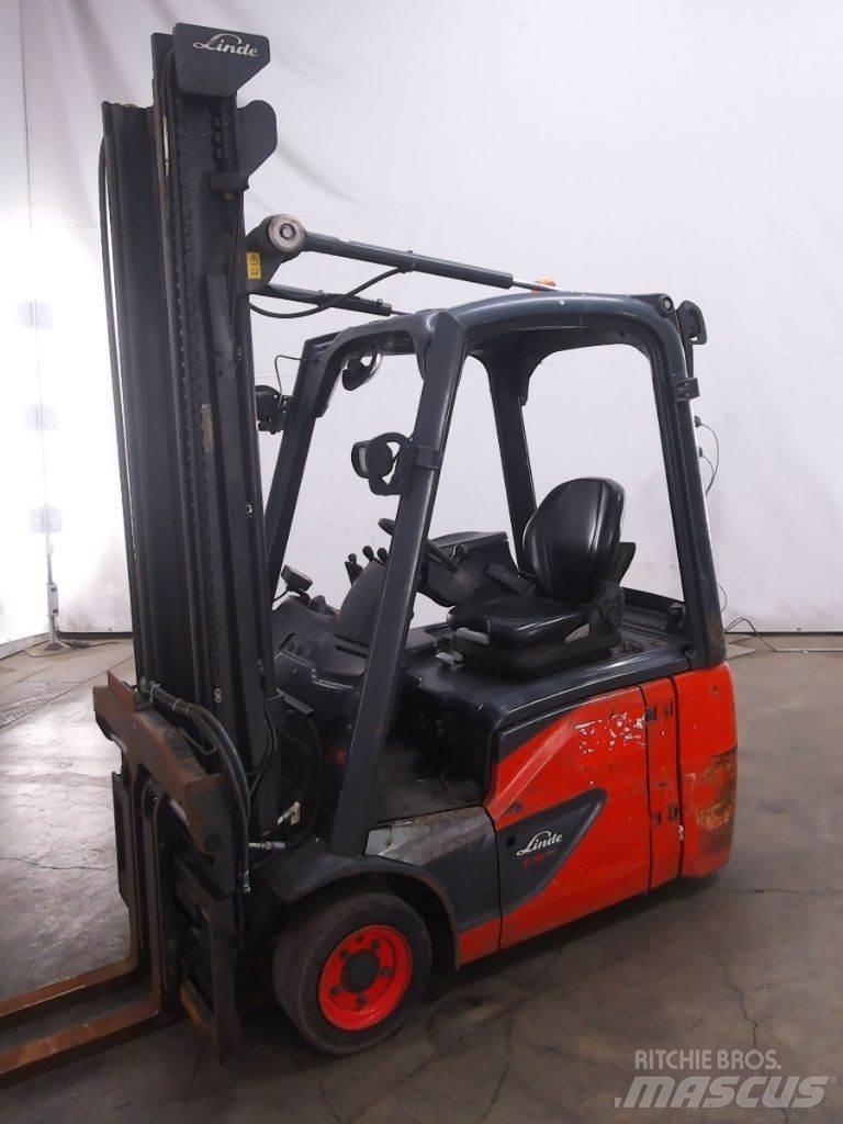 Linde E16C-02 電動堆高機