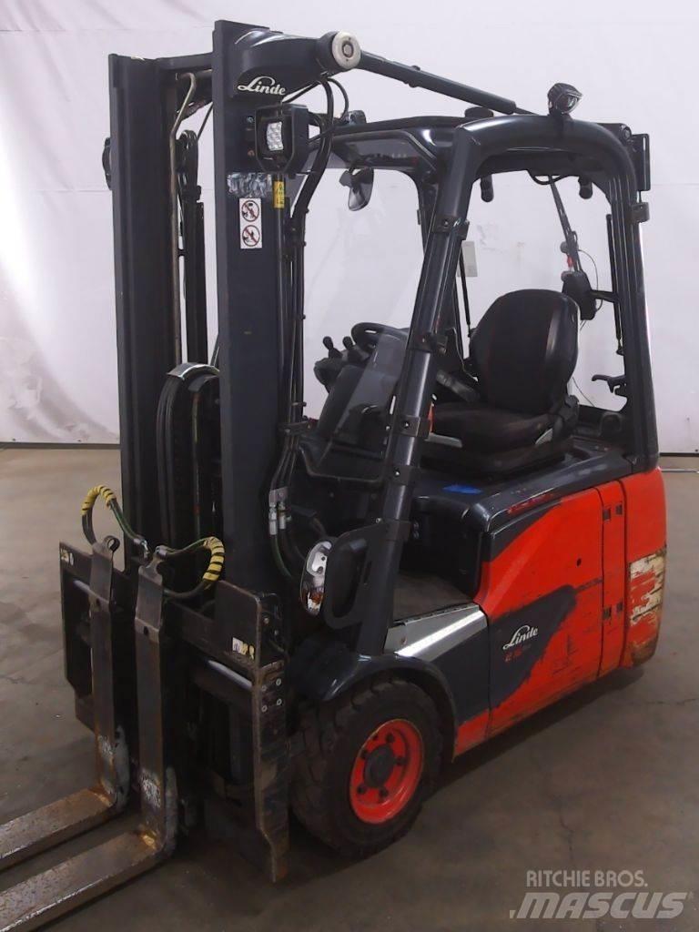Linde E16C-02 電動堆高機