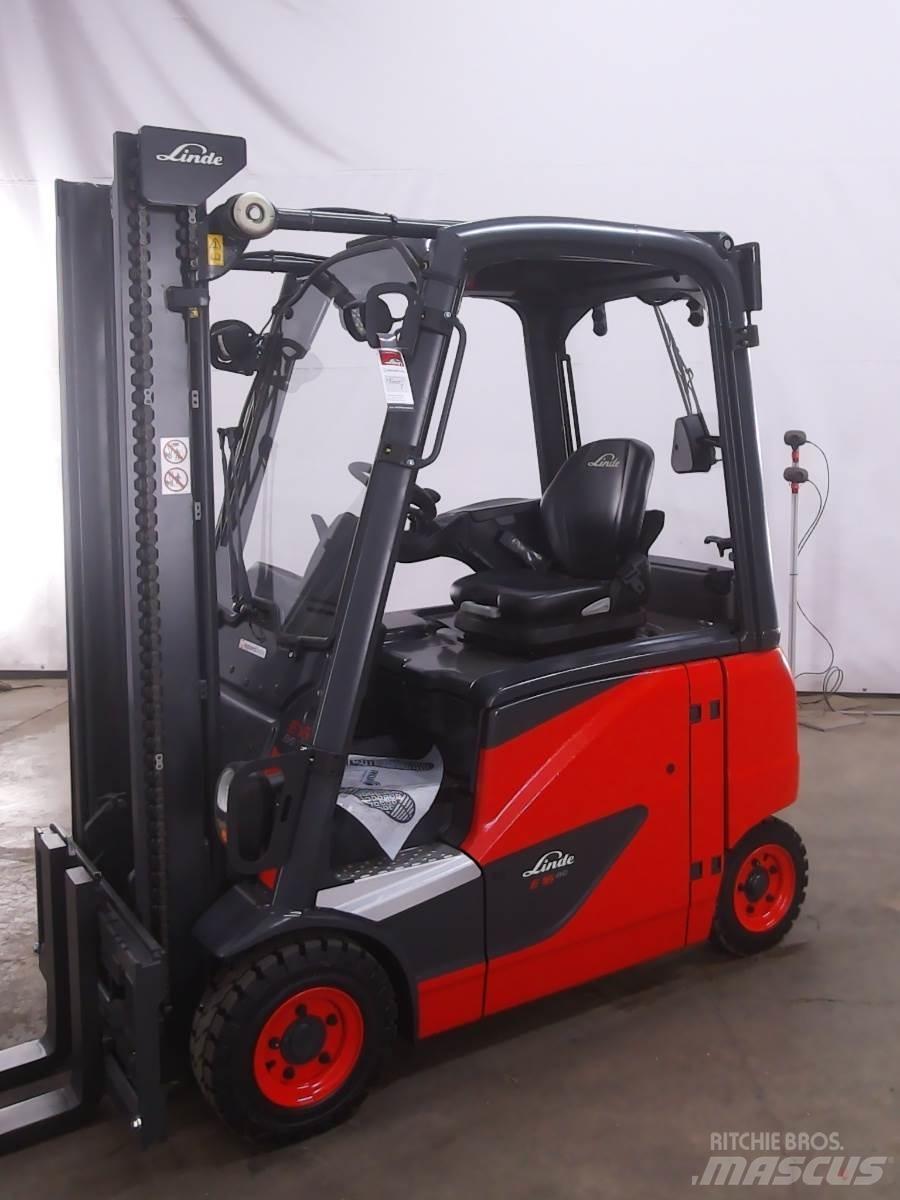 Linde E16PH-02 電動堆高機