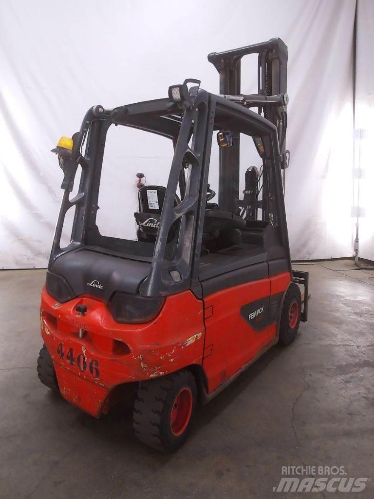 Linde E30L-01 電動堆高機