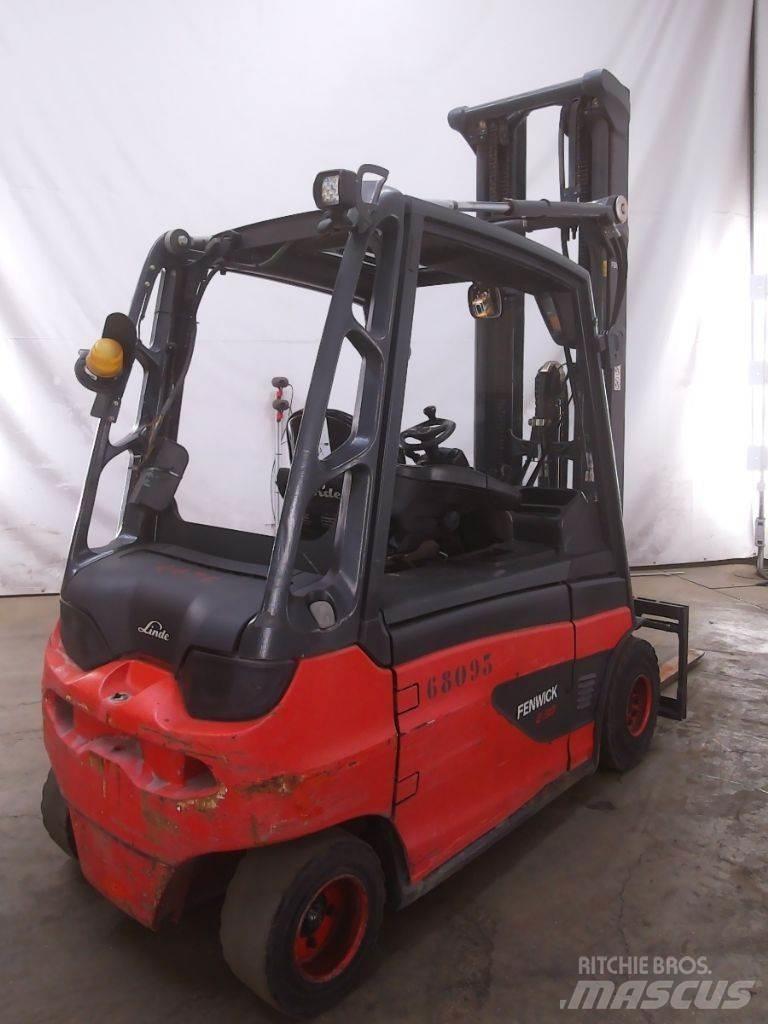 Linde E30L-01 電動堆高機