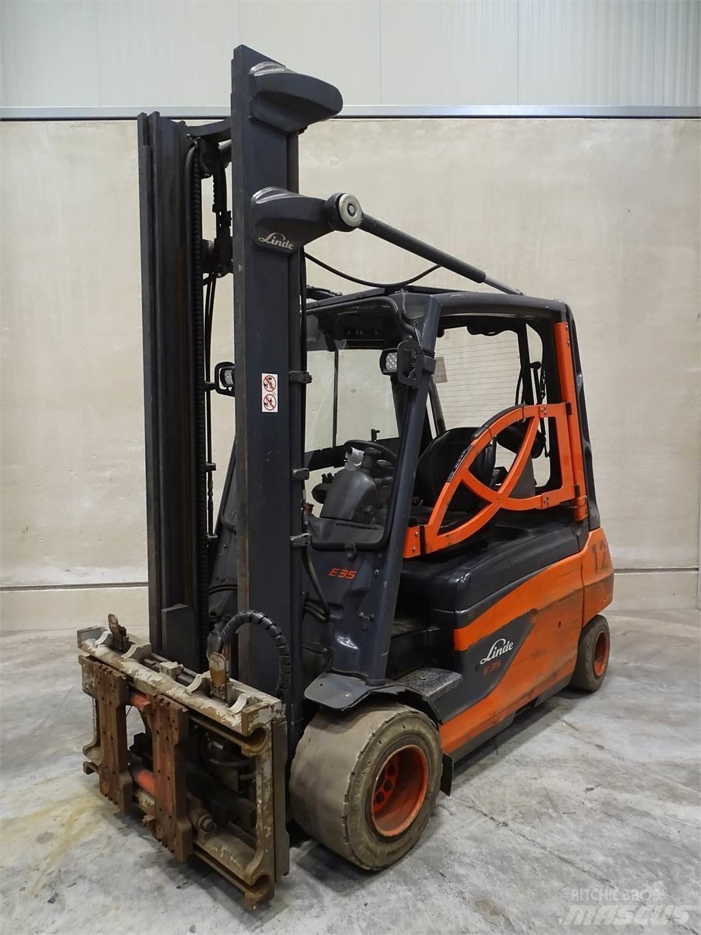 Linde E35L-01 電動堆高機