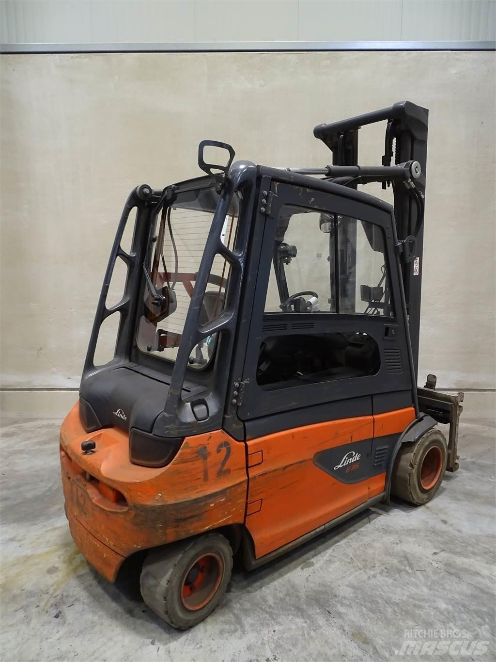 Linde E35L-01 電動堆高機
