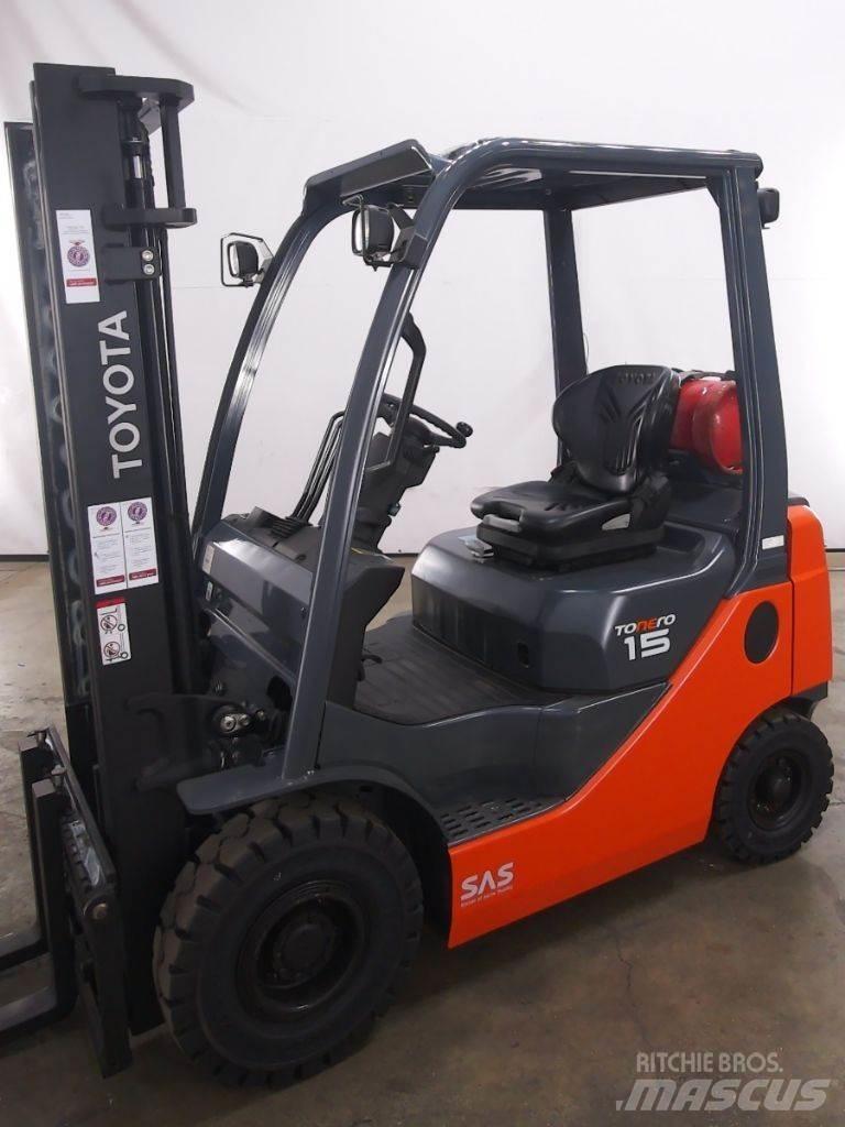 Toyota 02-8FGF15 液化石油氣LPG卡車