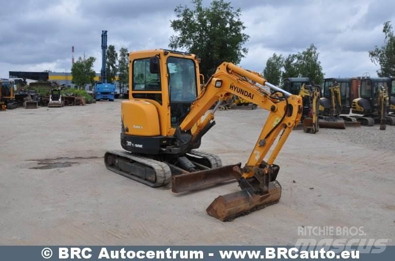 Hyundai R30Z-9AK 小型挖土機/掘鑿機<7t(小型挖掘機)