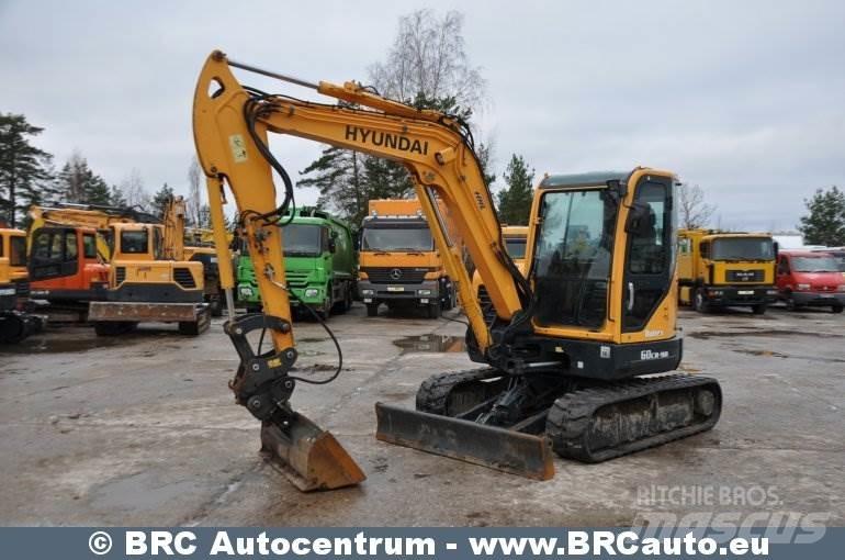 Hyundai R60CR-9A 履帶式 挖土機/掘鑿機/挖掘機
