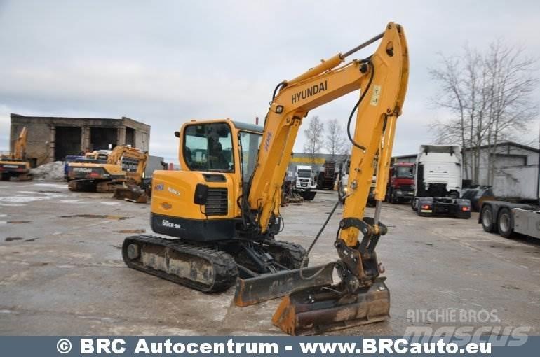 Hyundai R60CR-9A 履帶式 挖土機/掘鑿機/挖掘機