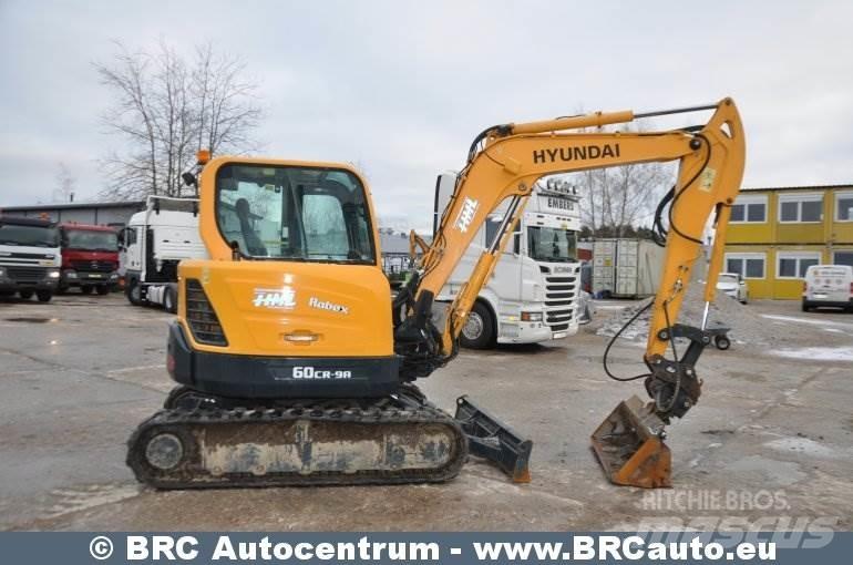 Hyundai R60CR-9A 履帶式 挖土機/掘鑿機/挖掘機