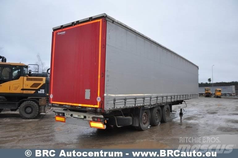 Krone SD 篷布半拖車