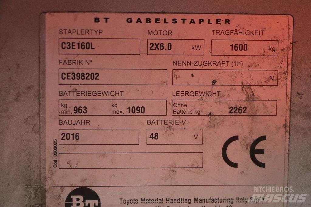 BT C3E160L 電動堆高機
