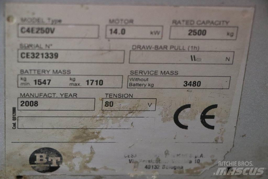 BT C4E250V 電動堆高機