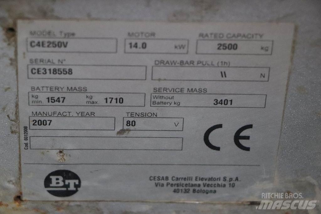 BT C4E250V 電動堆高機