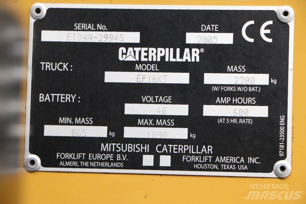 CAT EP16KT 電動堆高機