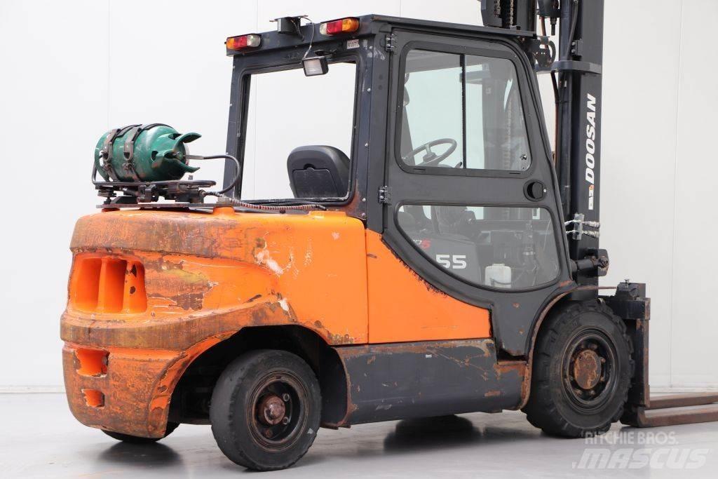 Doosan G55SC-5 液化石油氣LPG卡車