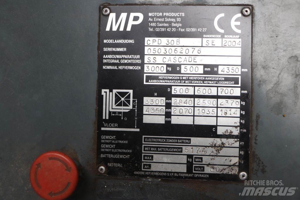 Heli CPD30B 電動堆高機