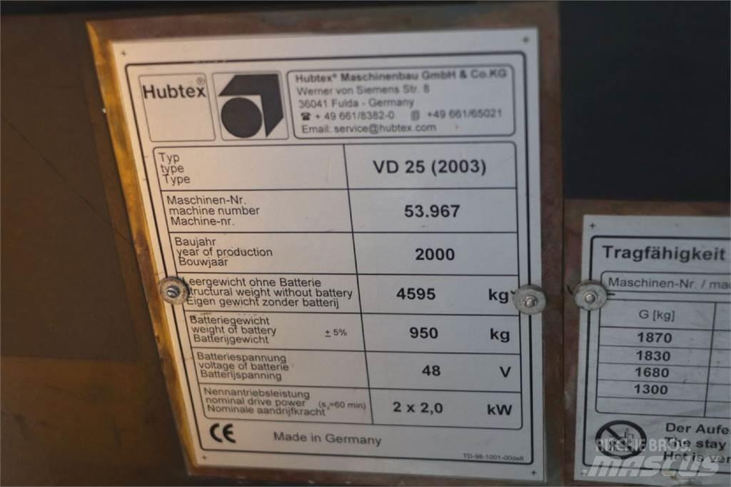 Hubtex VD 25 鏟裝機