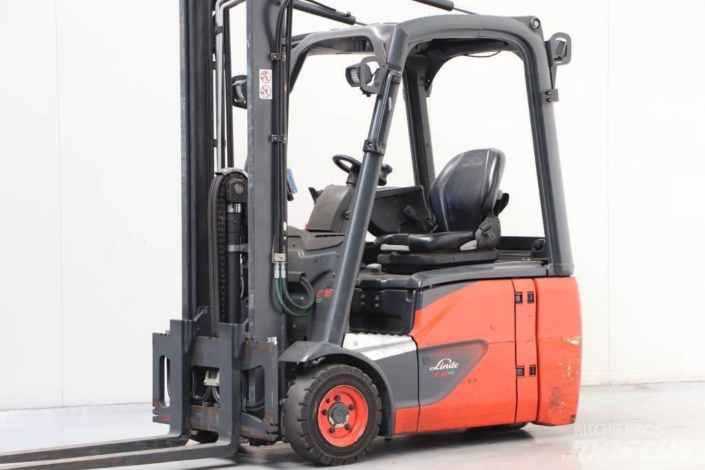 Linde E16C-02 電動堆高機