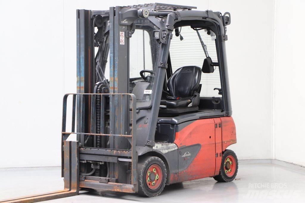 Linde E16P-02 電動堆高機