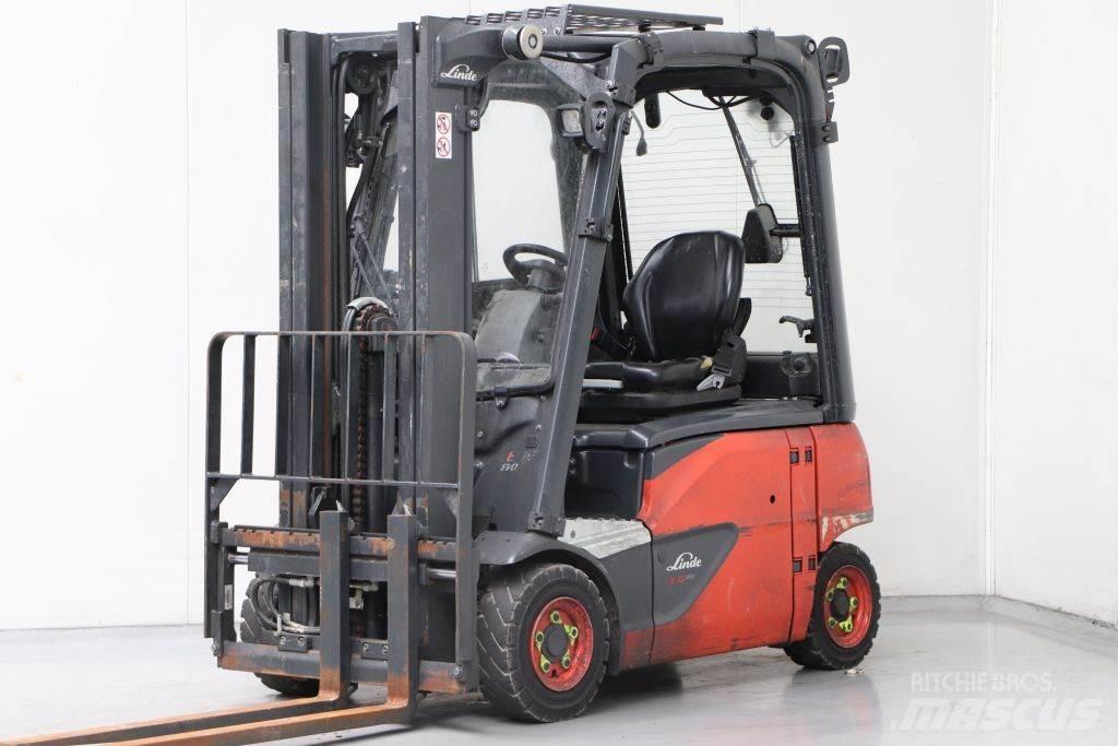 Linde E16P-02 電動堆高機