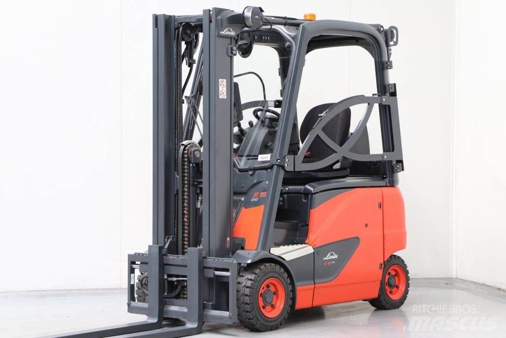 Linde E16PH-02 電動堆高機
