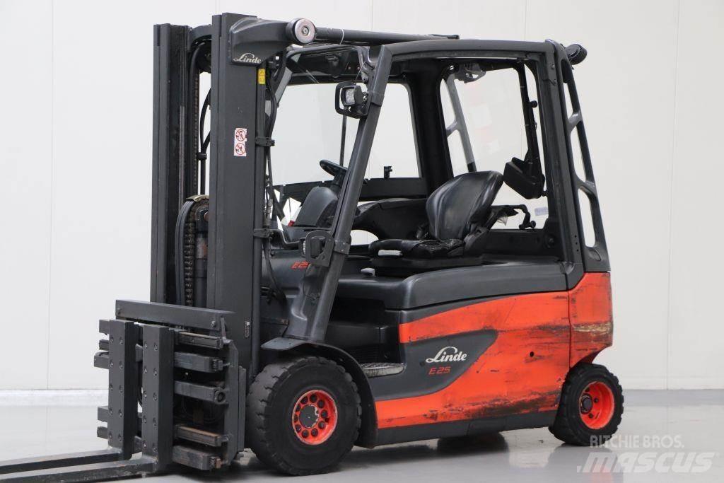 Linde E25L-01 電動堆高機