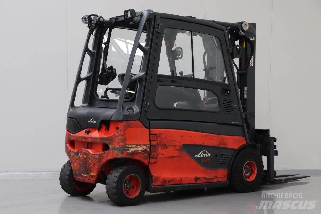 Linde E25L-01 電動堆高機