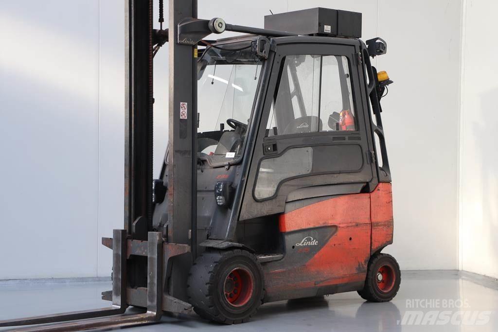 Linde E35HL-01 電動堆高機
