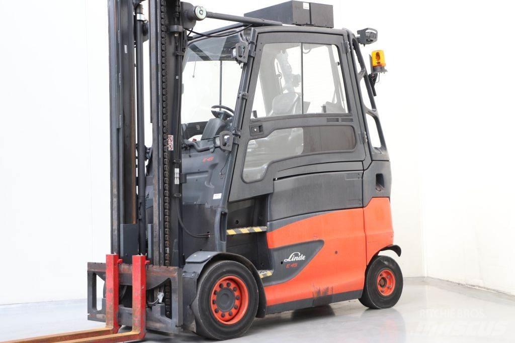 Linde E45HL-01/600 電動堆高機