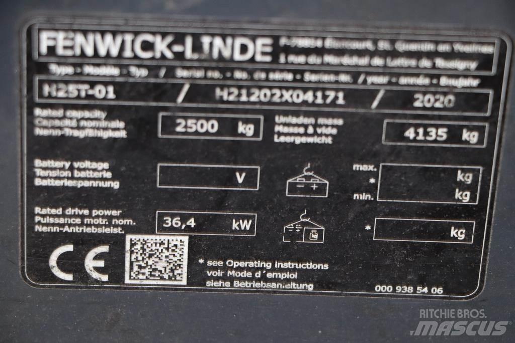Linde H25T-01 液化石油氣LPG卡車