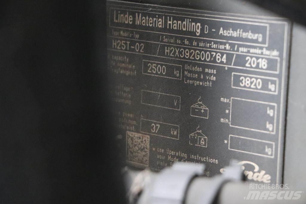 Linde H25T-02 液化石油氣LPG卡車