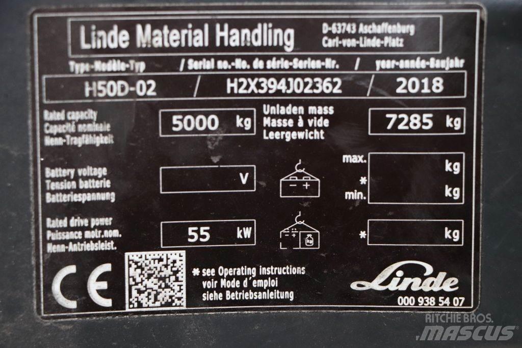 Linde H50D-02 柴油卡車