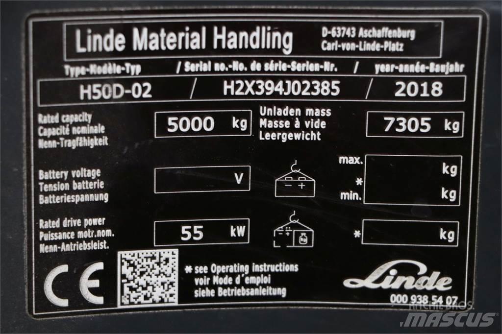 Linde H50D-02 柴油卡車