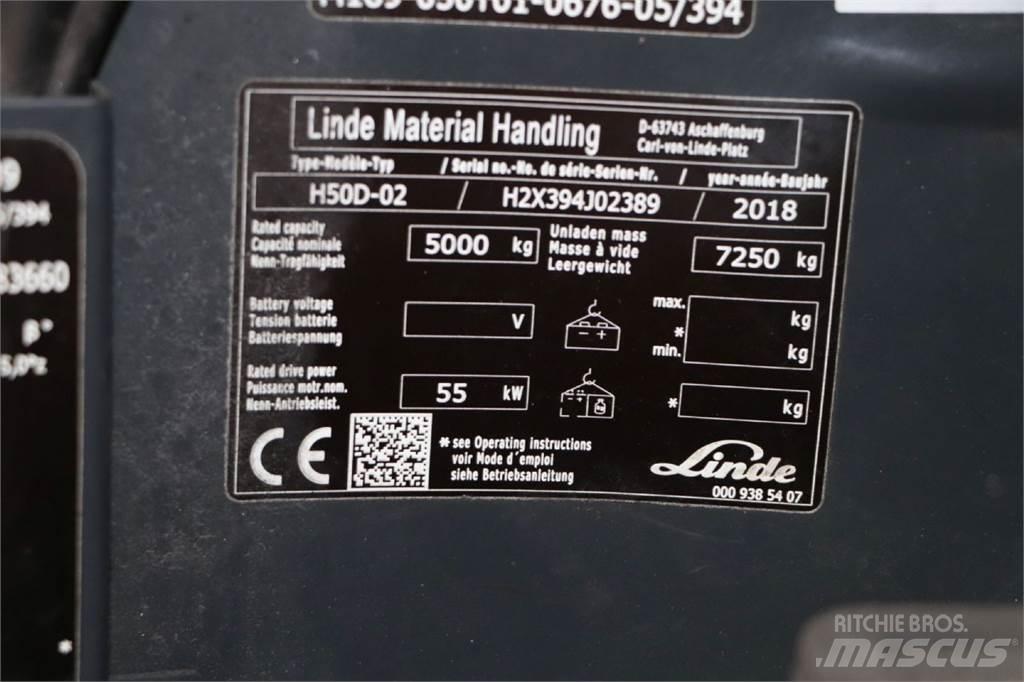 Linde H50D-02 柴油卡車