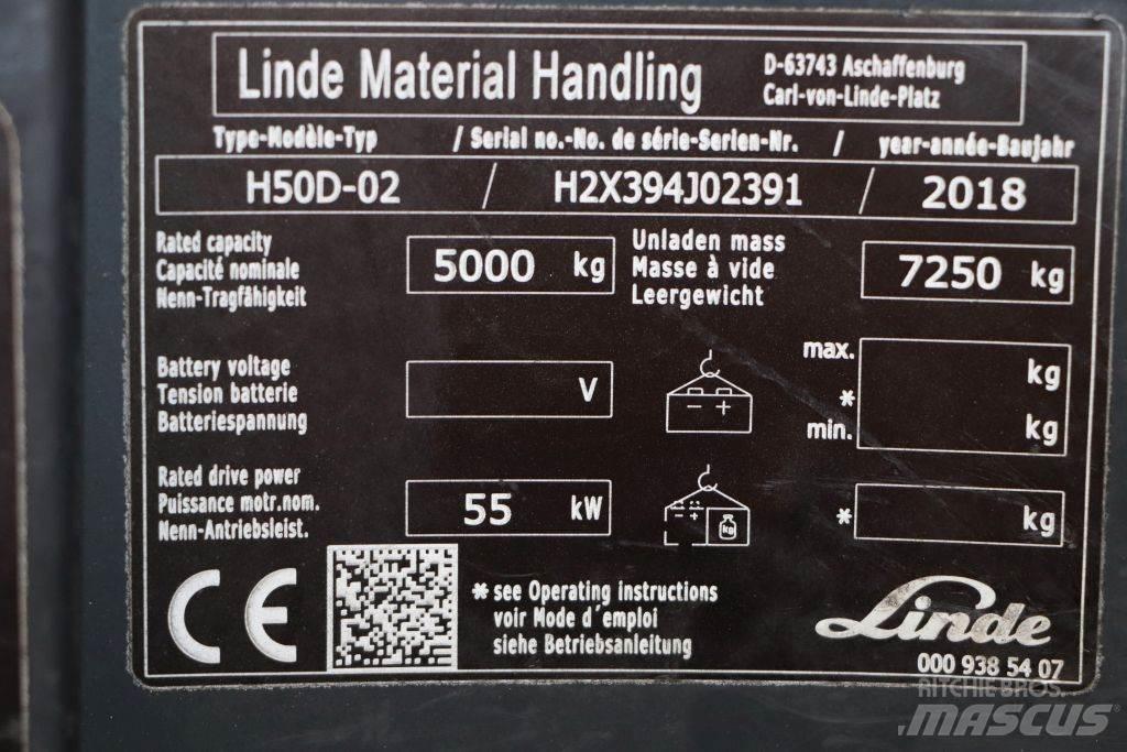 Linde H50D-02 柴油卡車