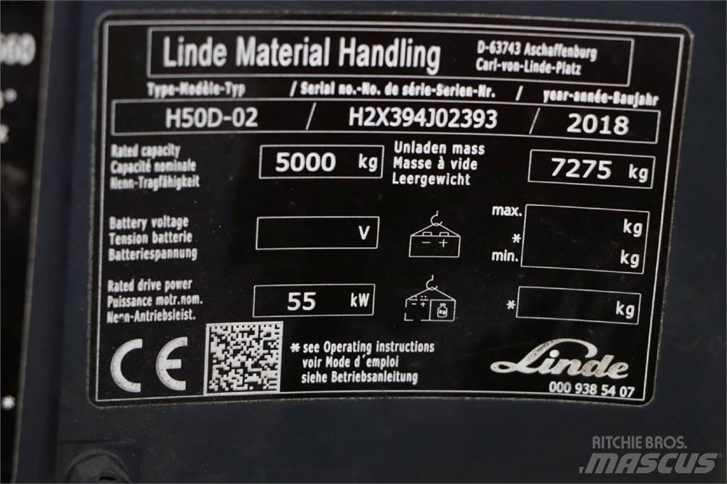 Linde H50D-02 柴油卡車