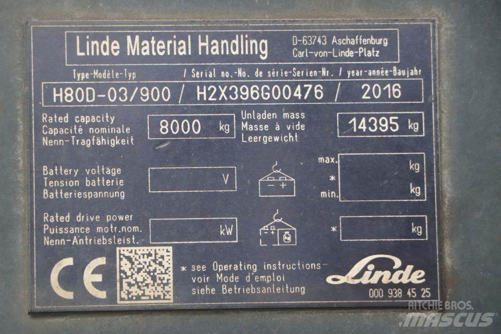 Linde H80D-03/900 柴油卡車