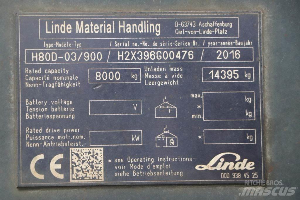 Linde H80D-03/900 柴油卡車