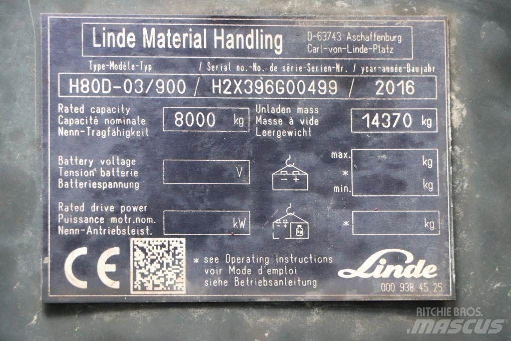 Linde H80D-03/900 柴油卡車